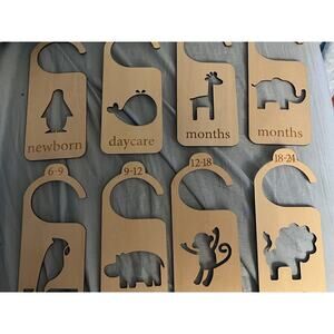 Baby Closet Size Dividers Set Of 8 Newborn Baby Essentials Free Shipping